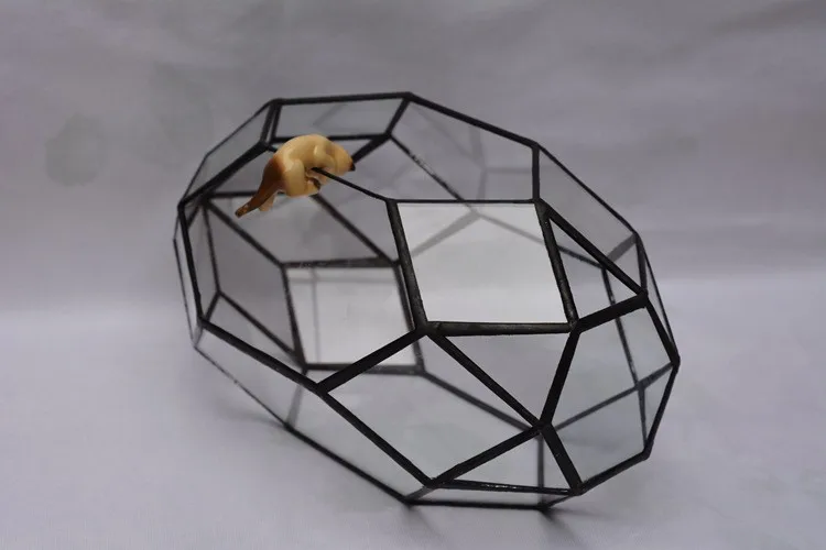 Terrarium en verre géométrique – Mini-serre | plantes d’intérieur – Image 8