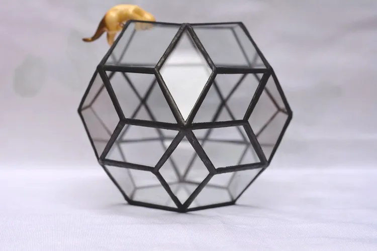 Terrarium en verre géométrique – Mini-serre | plantes d’intérieur – Image 7