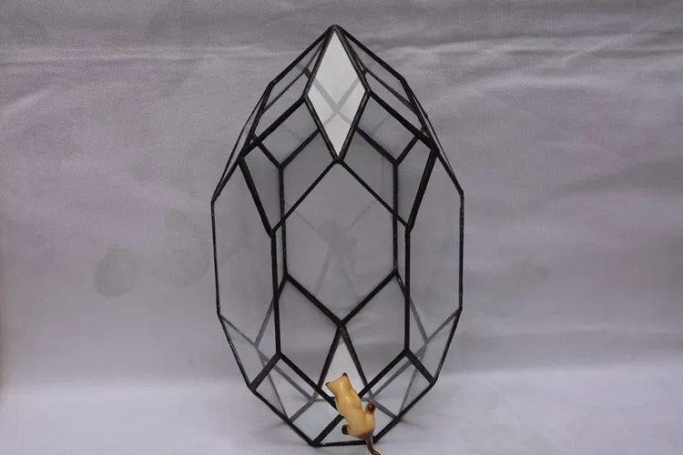 Terrarium en verre géométrique – Mini-serre | plantes d’intérieur – Image 6