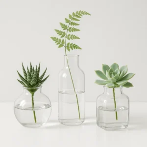 Vases minimalistes